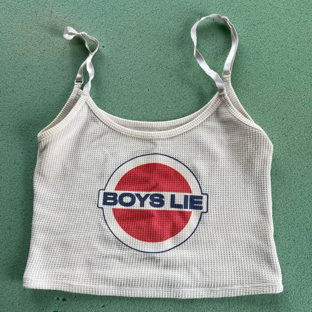 Boys lie tank